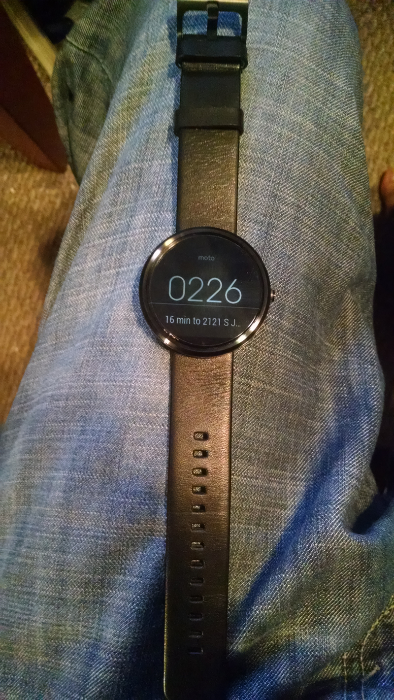 Illustration for article titled Android Wear Review: Moto 360 (Updated! x2)